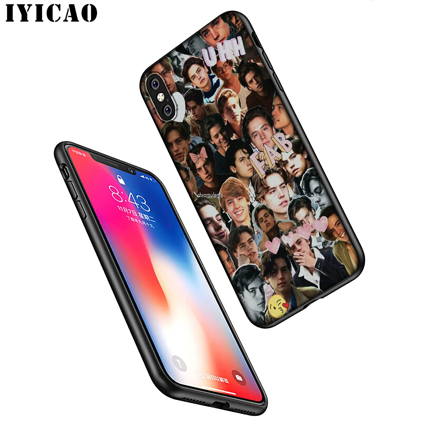 IYICAO ривердейл чони Мягкий силиконовый чехол для телефона iPhone XR X XS 11 Pro Max 6 6S 7 8 Plus 5