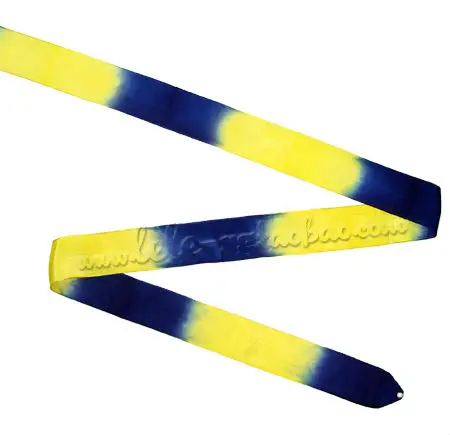 Двухцветная лента для художественной гимнастики | Спорт и развлечения