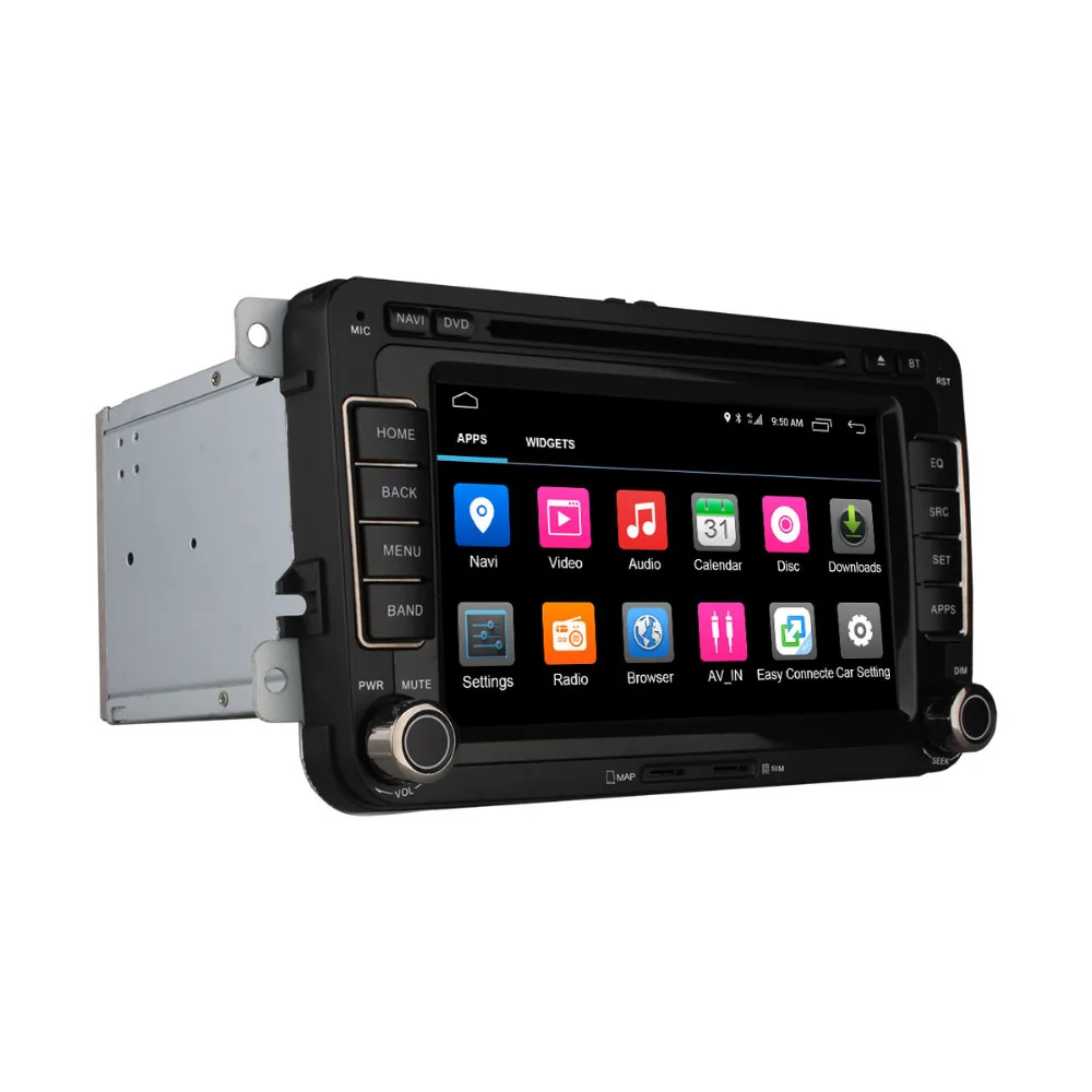 Ownice c500 Android 6.0 4 Ядра 2ГБ RAM Dvd-плеер Автомобиля Для Volkswagen Passat Caddy Sharan Jetta POLO GOLF Skoda Seat