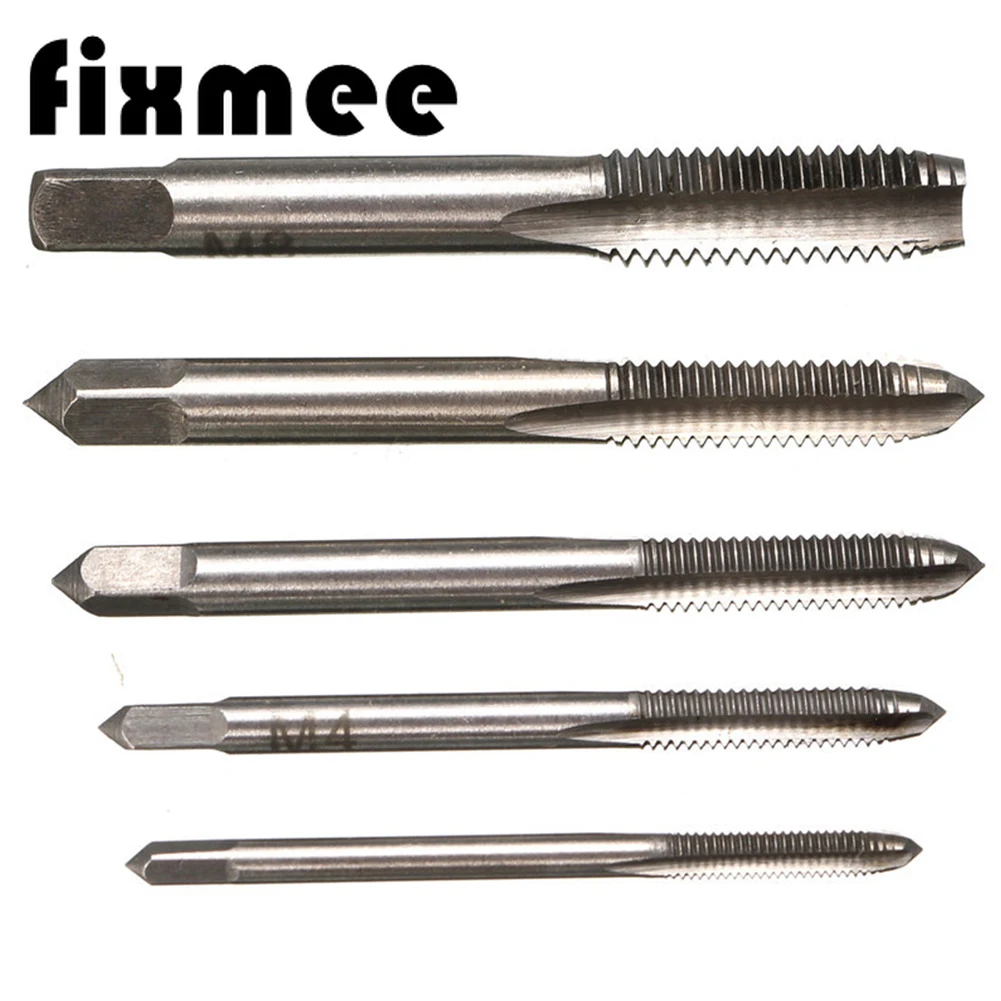 Самонарезающий винт нитки метрической зажигания Краны 5 шт. HSS титановый станок