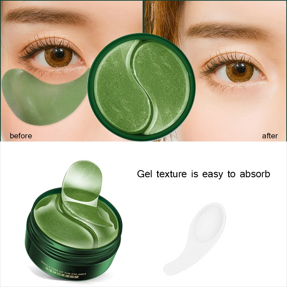 Seaweed Eye Mask Nourishing Moisturizing Hydration Patches Dark Circles Remove Wrinkle Skin Care Hot Sale | Красота и здоровье