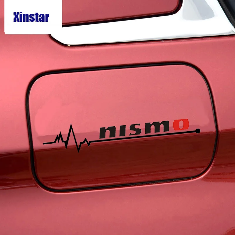 Автомобильная наклейка nismo для Nissan Tiida Sunny QASHQAI MARCH LIVINA TEANA X TRAI|Наклейки на