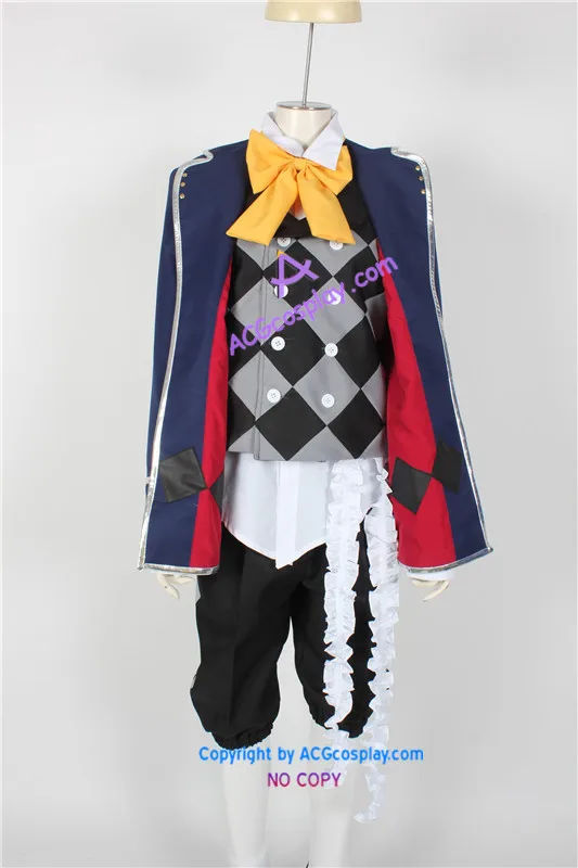 Костюм для косплея чёрного Батлера курошицзи Джокера | Тематическая одежда и