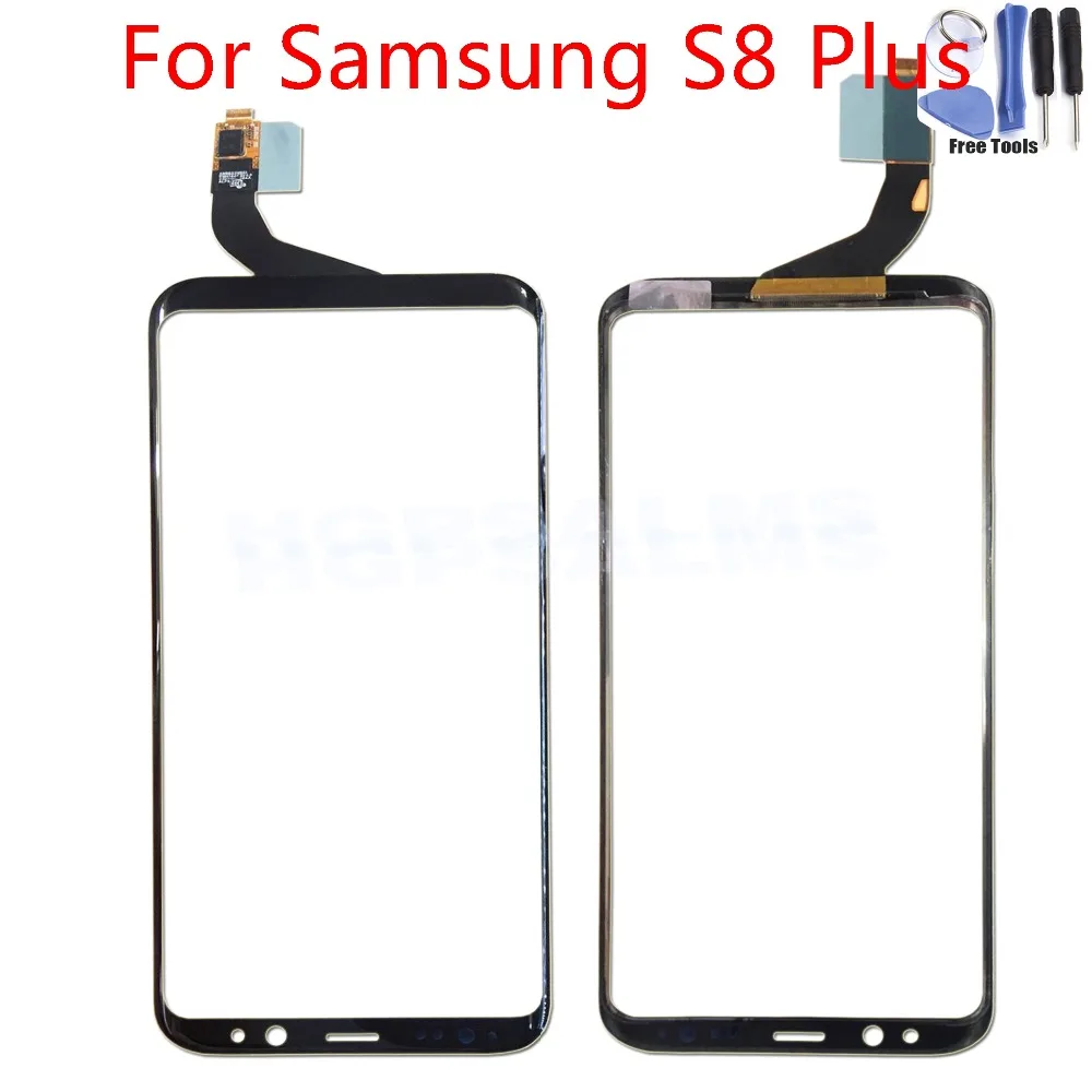 Для samsung S8 Plus ЖК сенсорный экран дигитайзер для Galaxy Передняя стеклянная панель