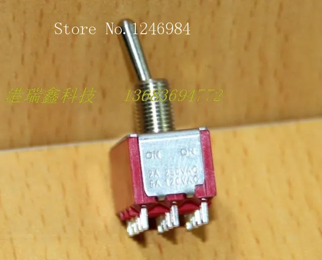 [SA] T8401 Quad twelve Foot два транша M6.35 маленький тумблер Q11 Deli Wei 1M41 20 шт./лот|switch|lotlot lot |