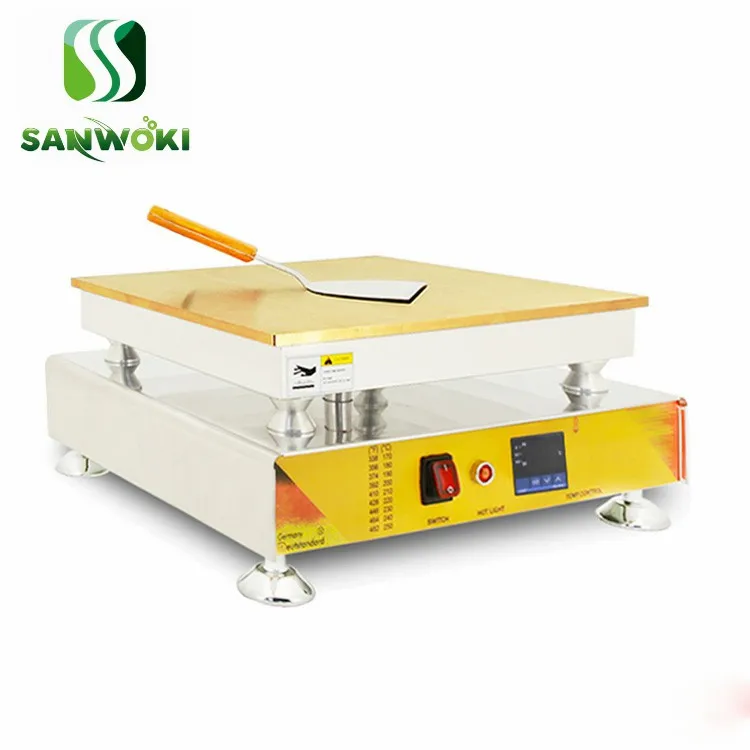 Коммерческих антипригарной суфле машина souffler 110v 220v Электрический японский для