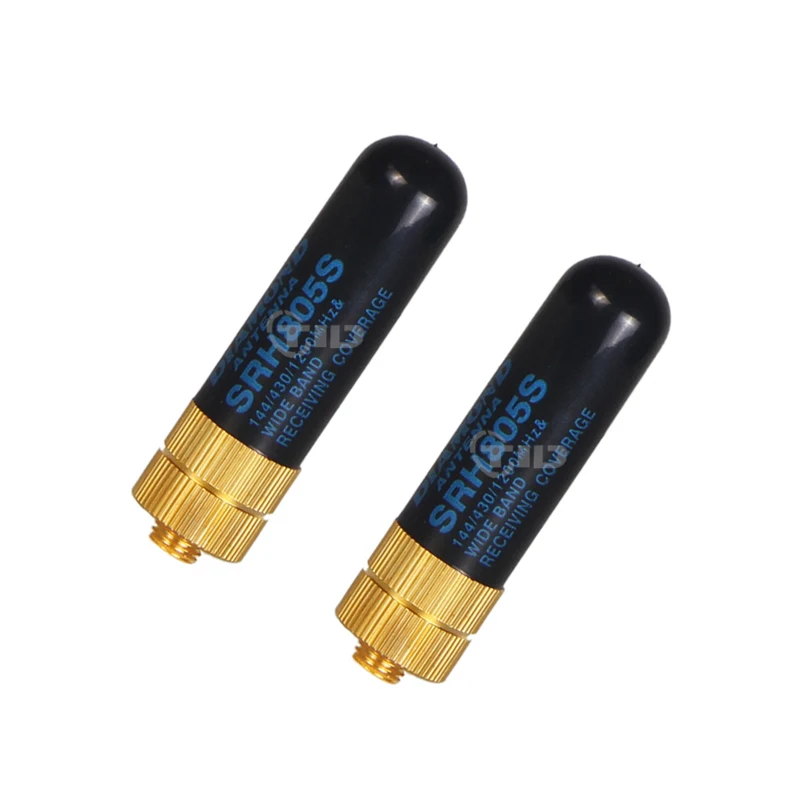 2 шт. Diamond SRH805S VHF Любительская рация SMA-F короткая антенна для иди и болтай Walkie Talkie “иди и Baofeng UV-5R BF-888S UV-82 GT-3 H777 RT-5R двухстороннее радио