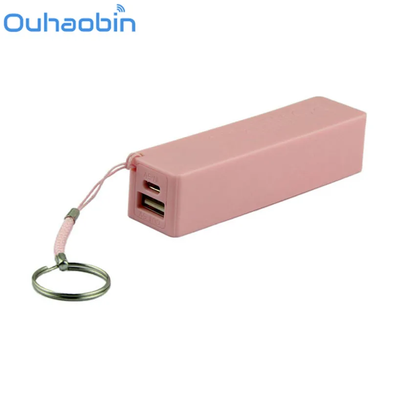 Портативный внешний аккумулятор Ouhaobin 18650 внешнее резервное зарядное устройство