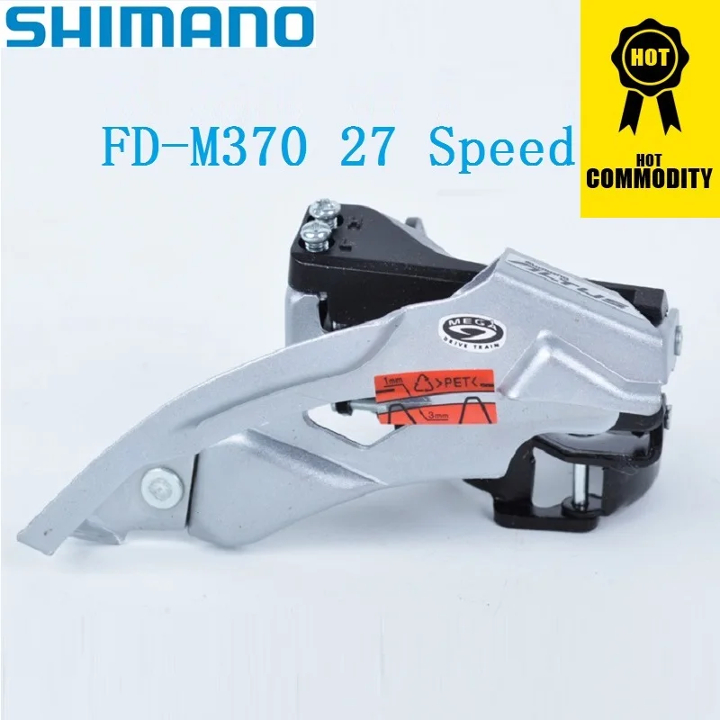 SHIMANO A ltus FD M370 передний переключатель 9 27 Скорость 34 мм MTB горный велосипед