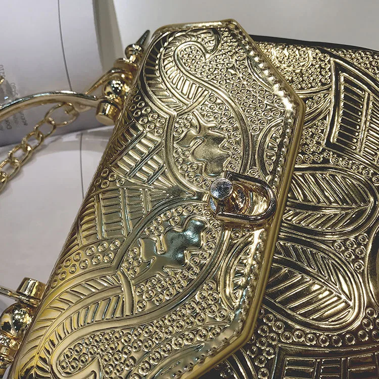 Женские сумки через плечо Вечерние Сумки из искусственной кожи серебристого