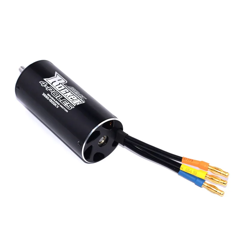 Rocket 3680 1500KV 1250KV 1100KV 880KV 4 полюса бесщеточный двигатель для 800 1000mm RC лодка|Детали и