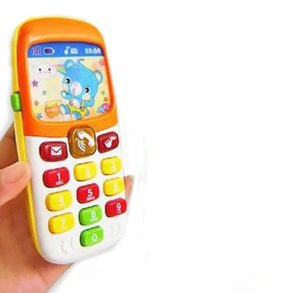

Children's Early Educational Music Mobile Phone infant playing toy