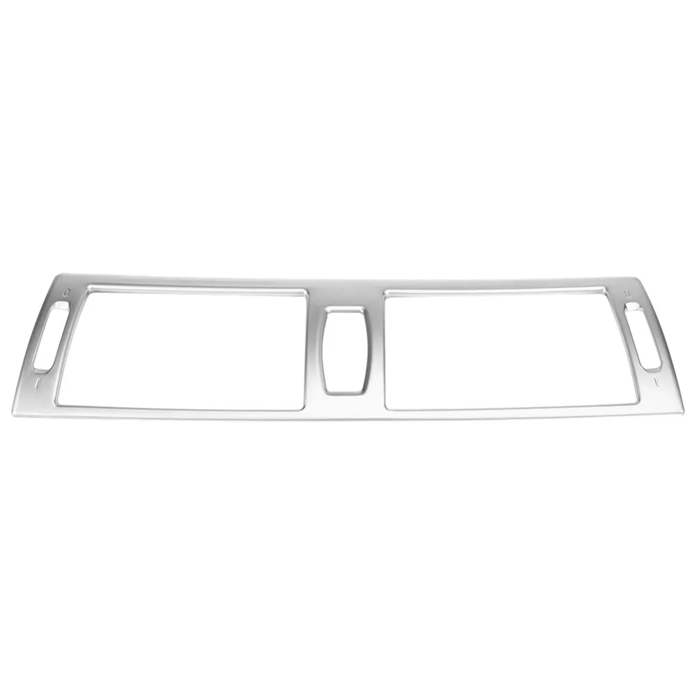 Car Silver Chromium electroplating Centre Console Air Condition Outlet Vent Cover Trim decoration for BMW X5 E70 2008-2013 | Автомобили и