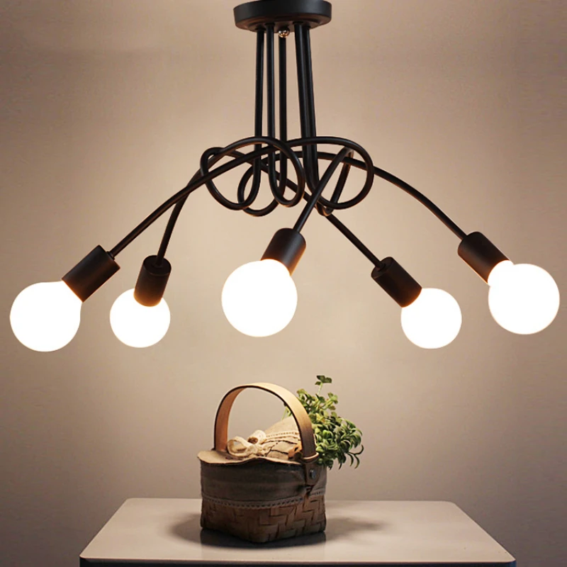 Полвека волшебных бобов Молекулярная люстра потолочная Современный Спутник