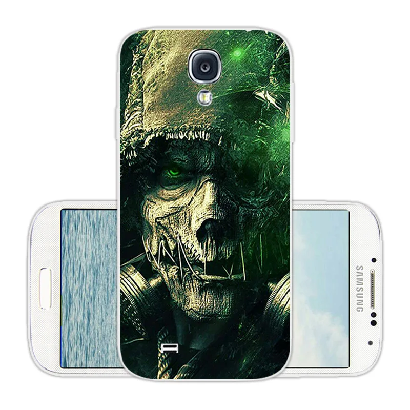 Для Samsung Galaxy S4 Мягкая силиконовая задняя прозрачная крышка 5 0 дюйма для i9500