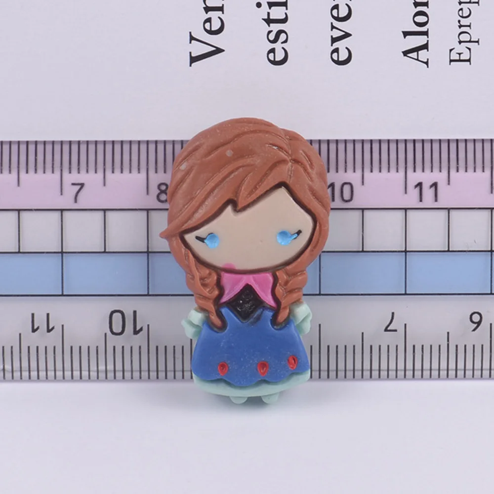 

Креативные ювелирные изделия из смолы в форме принцессы из мультфильма, ручная работа, брошь, украшение для волос, товары для рукоделия