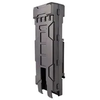 BLACK Патроны сумка Quick Release 10 патронов Тактический Подсумок Molle Mag Box для мяча страйкбола пейнтбола армейской боевой CS игры - Цвет: BLACK