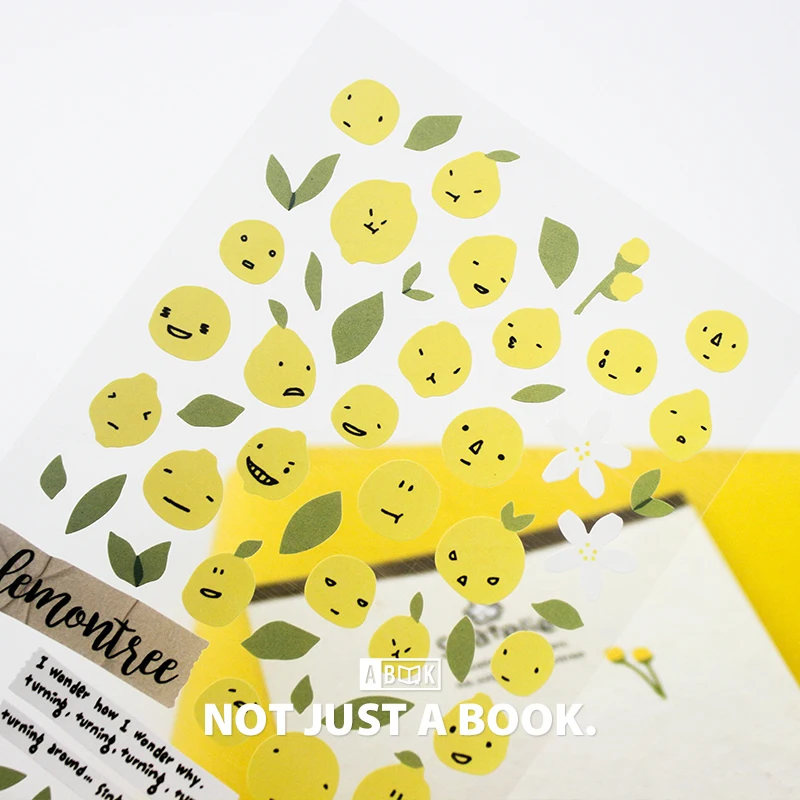 Lemontree самодельные наклейки декоративные для скрапбукинга дневника альбома стики