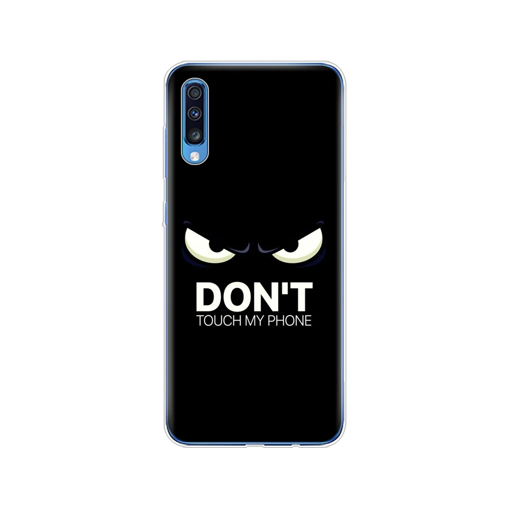 Для samsung A70 чехол Мягкий ТПУ силиконовый чехол для телефона для samsung Galaxy A70 чехол Coque Capa A 70 A705 A705F бампер прозрачный - Цвет: 61780
