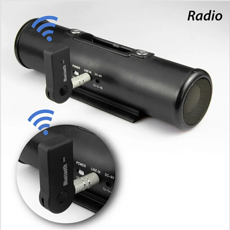 IBESI Bluetooth приемник беспроводной Bluetooth адаптер AUX 3,5 мм разъем громкой связи музыкальный аудио передатчик с микрофоном для автомобиля Комплект
