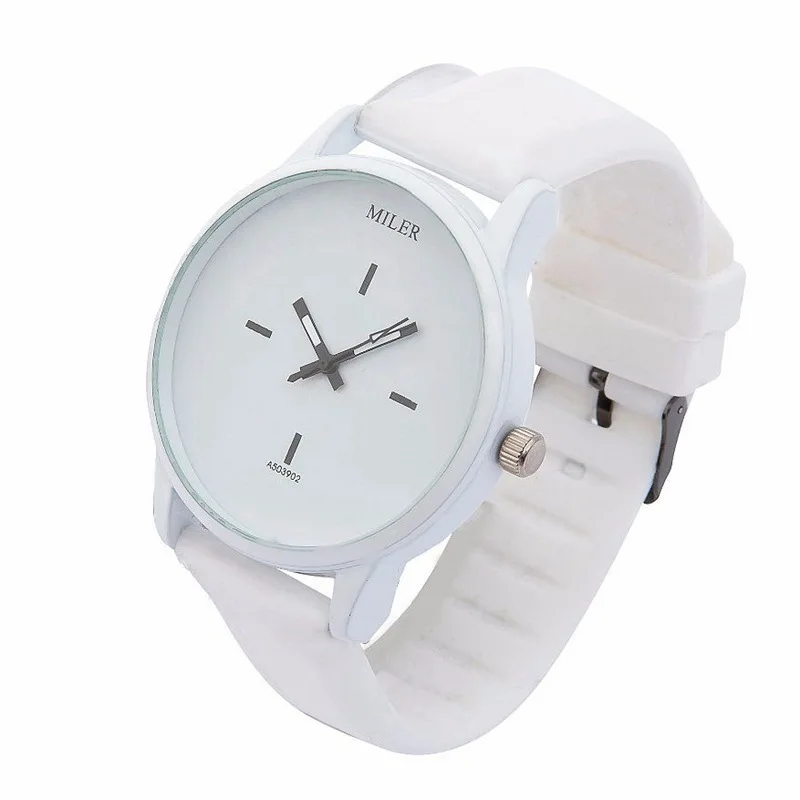 2019 новые высококачественные Брендовые Часы Модный мягкий силиконовый ремешок