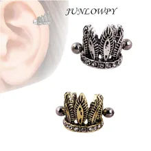 Кольцо JUNLOWPY из нержавеющей стали Золотое и серебряное 316l Козелок