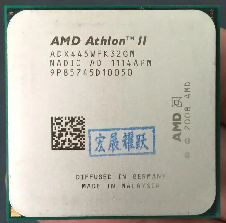 Процессор AMD Athlon II X3 445 X445 трехъядерный процессор AM3 938 100% рабочий процессор|desktop