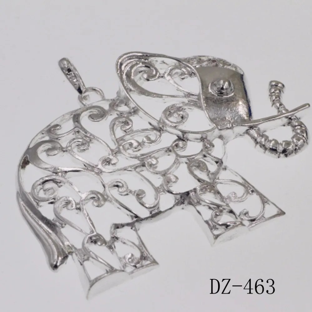 925 sterling silver pendant Europe and the United States to restore ancient ways is hollow-out elephant man | Украшения и
