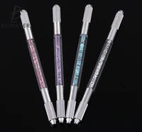 wholesale stainless steel permanent makeup manual tattoo microblading pen for microblading blades free shipping