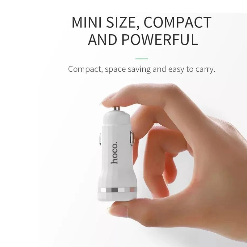 Автомобильное зарядное устройство HOCO Mini Quick Charge 3 0 18 Вт быстрая зарядка QC