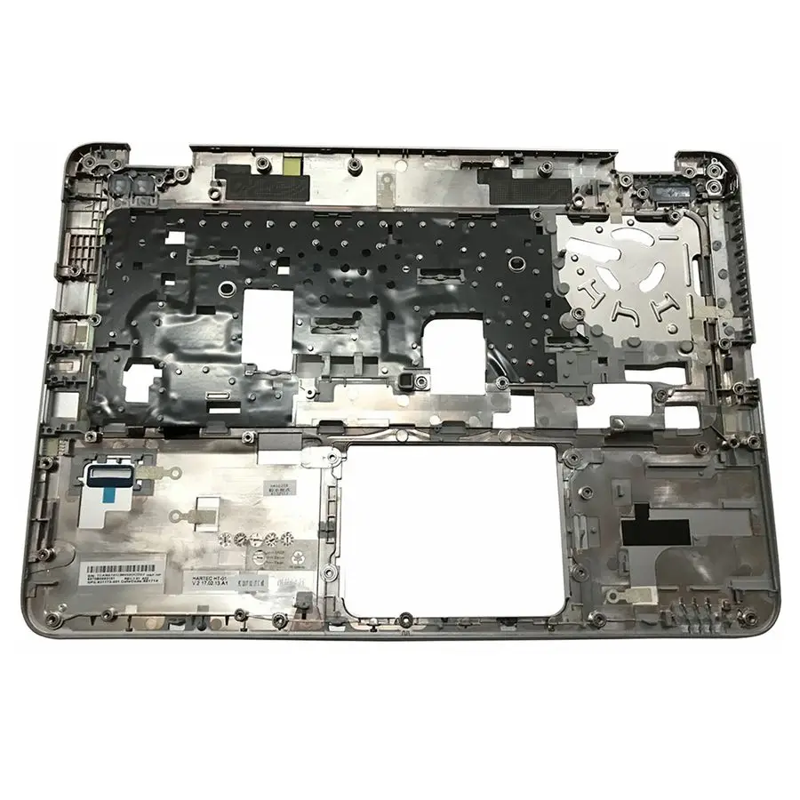 GZEELE для hp EliteBook 840 G3 Упор для рук крышка верхний чехол FPR отверстие 821173-001 Клавиатура ободок серебро