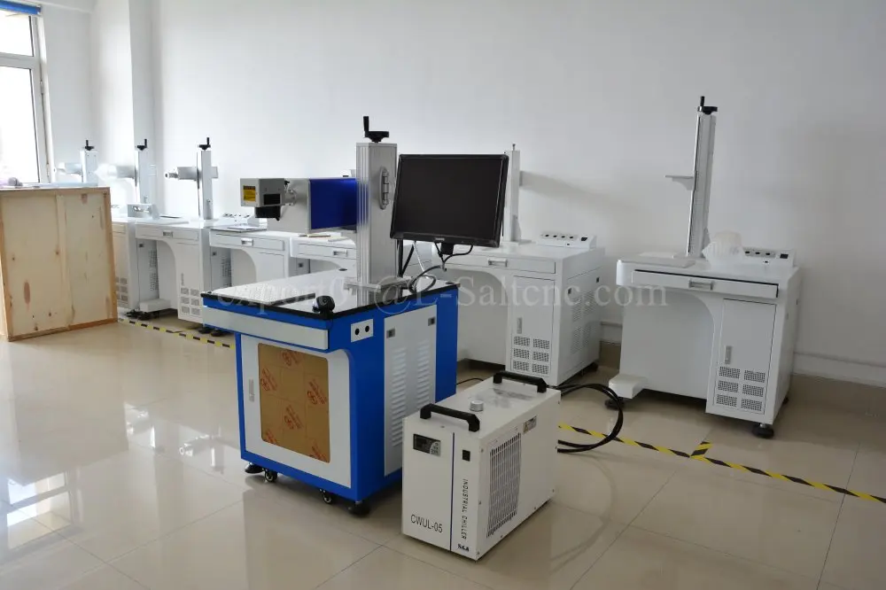 Лазерная маркировочная машина для металла китайская лазерная с УФ/Волоконным