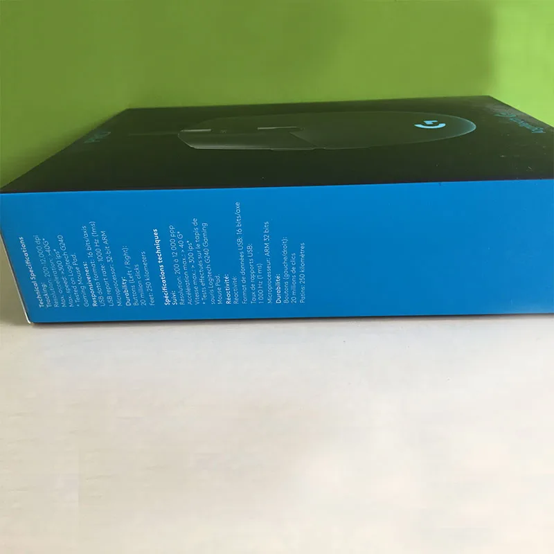 Новинка Logitech G Pro игровая мышь геймер профессиональная Проводная 12000 точек/дюйм RGB