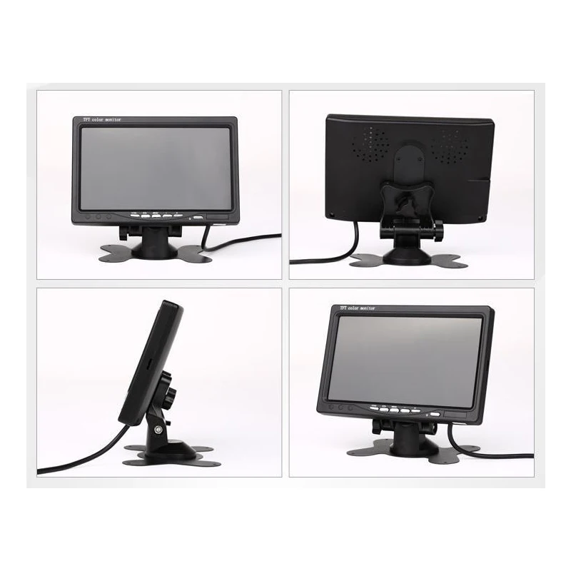 Аналоговая мини камера 7 дюймов цифровой ЖК монитор видеонаблюдения аналоговый