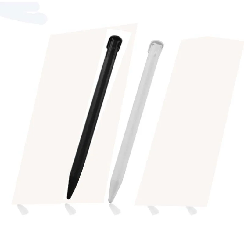 Пластиковый сменный Стилус для Nintendo 3DS XL LL черный/белый 100 шт./лот|stylus for 3ds|stylus 3ds xlxl