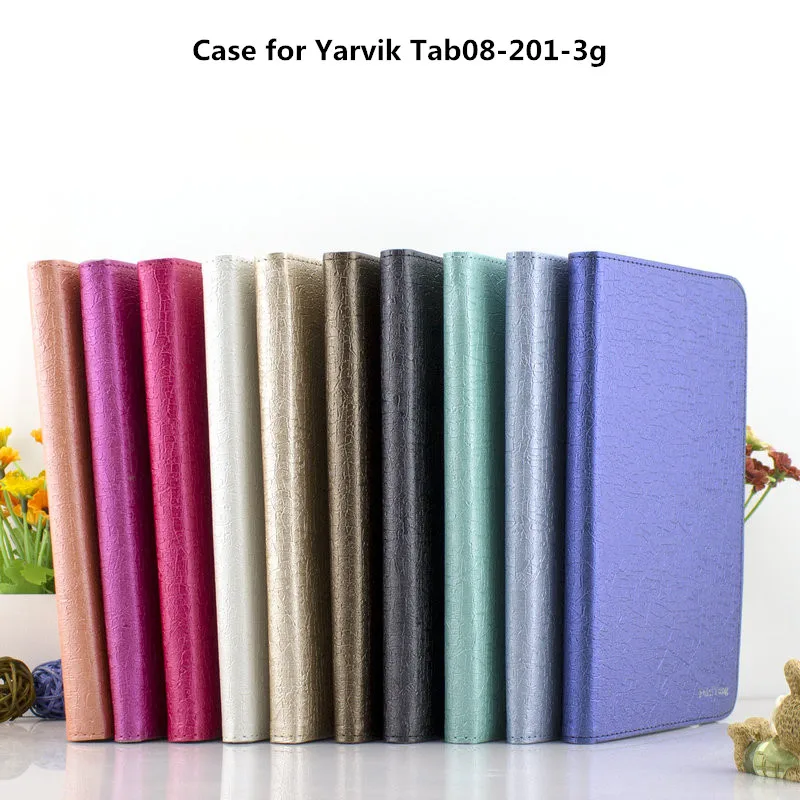 Universal leather Stand tablet Case for Yarvik Tab08-201-3g case cover | Компьютеры и офис