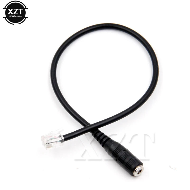 Кабель для смартфона 3 5 мм разъем RJ12 гарнитура офиса кабель телефона конвертер с