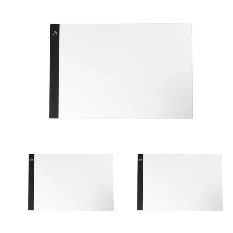A3 Dimmable яркость светодиодный Рисунок доска для рисования 3 типа режима затемнения цифровой планшет сенсорная копировальная пластина для детей