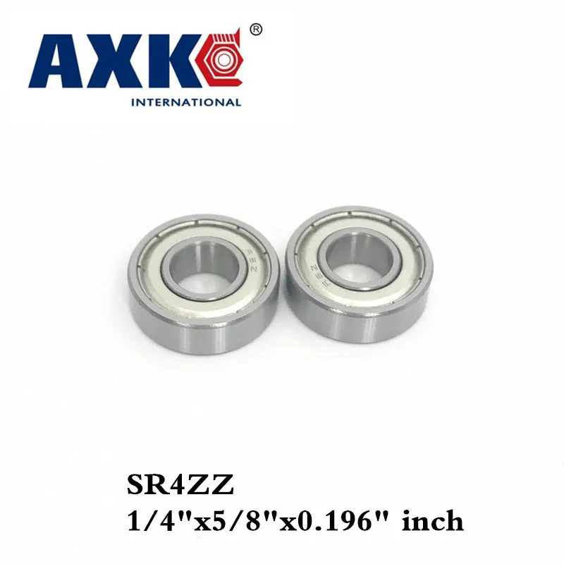 Axk Sr4zz 1/4 &quotx5/8&quot x 0 196 &quotдюймовые Миниатюрные шарикоподшипники из нержавеющей