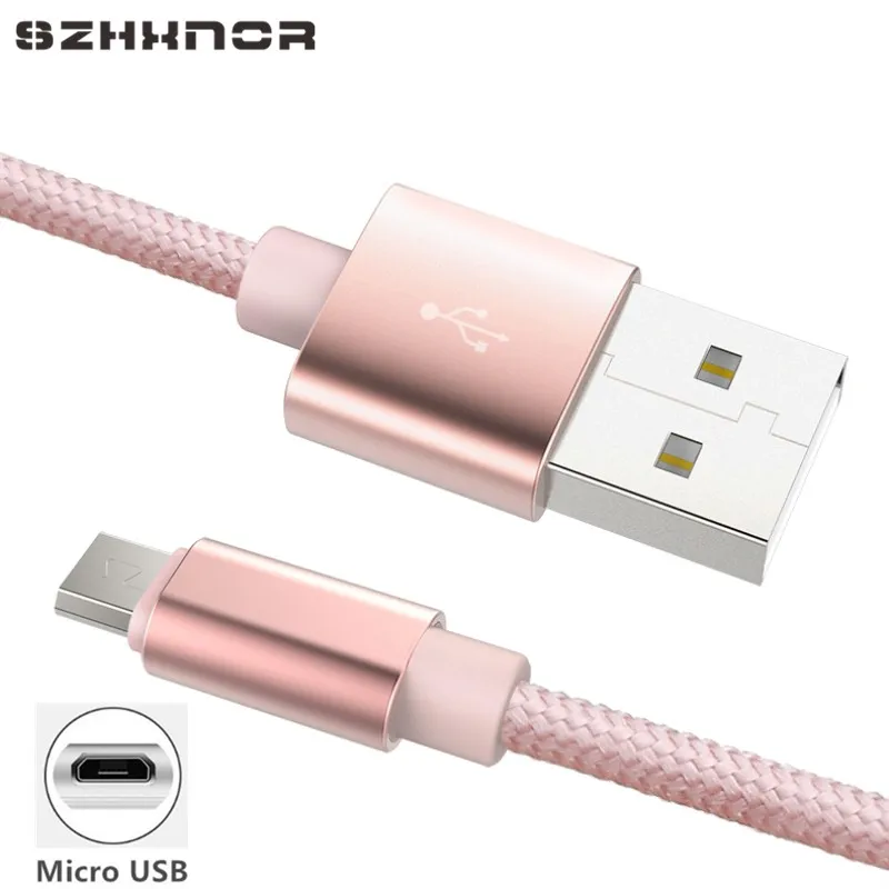 Micro USB кабель 2A Быстрая зарядка USB кабель передачи данных телефона для samsung Galaxy S2 S3 S4 S6 S7 край samsung J2 J3 J5 J7 кабели