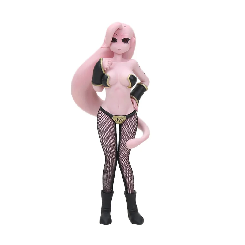 16-21 см DXF Dragon Ball Z Kai Majin Buu ПВХ фигурка бу фигурка Dragonball Z игрушки GT Коллекционная модель фигурки кукол - Цвет: 22cm lady buu opp
