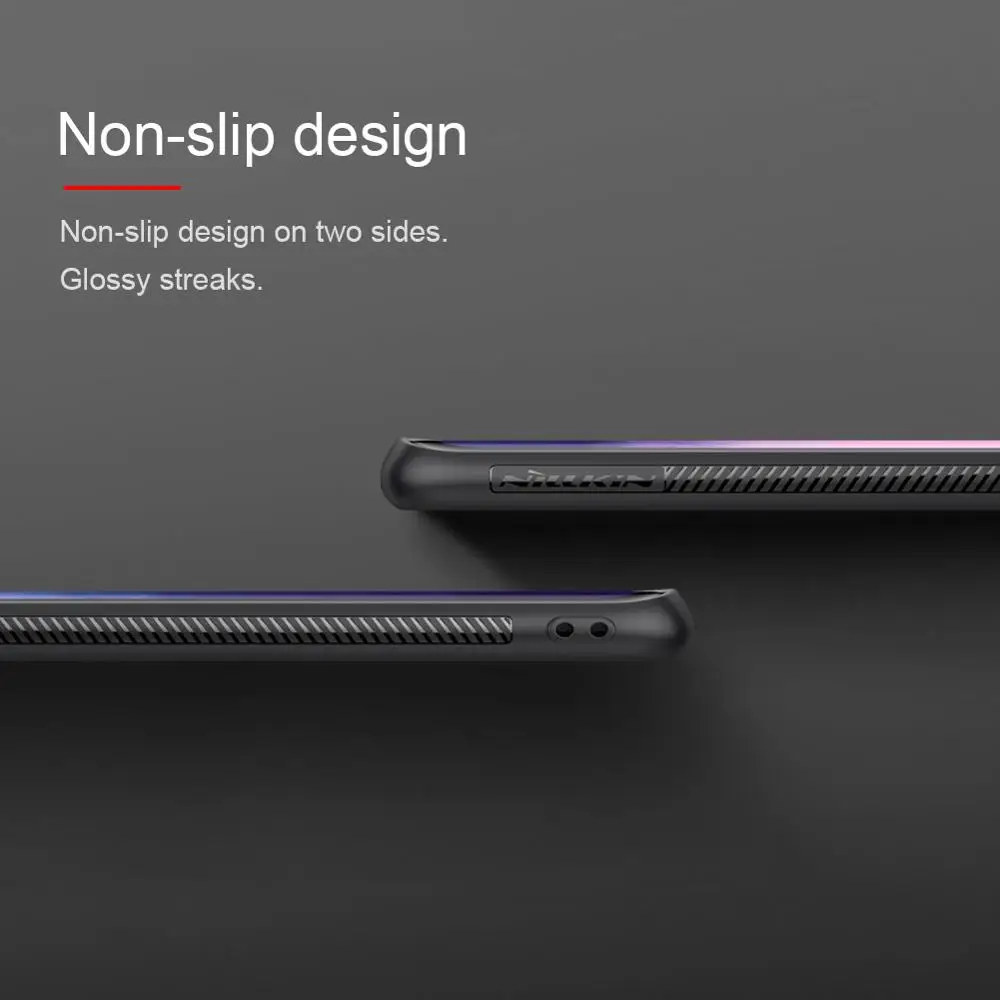 Чехол накладка NILLKIN для Oneplus 7pro Текстурированный чехол из нейлона и Плетеного