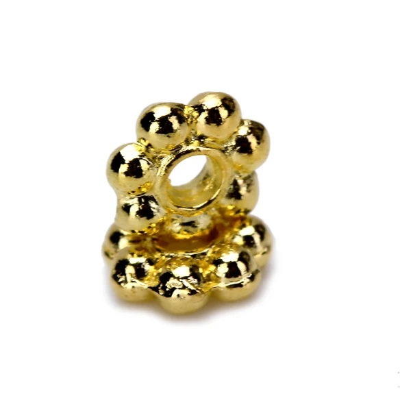100 X 4mm Daisy Flower Spacer Loose Beads charm jewelry findings DIY | Украшения и аксессуары
