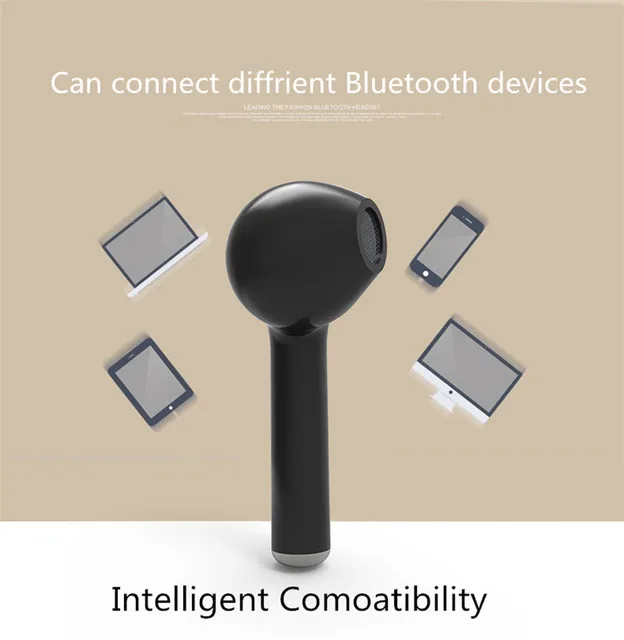 New Wireless Bluetooth Earphones I7 i7s tws 5.0 Earbuds Headset With Mic For iPhone XR XS 6 7 8 plus Max Universal Andriod | Электроника