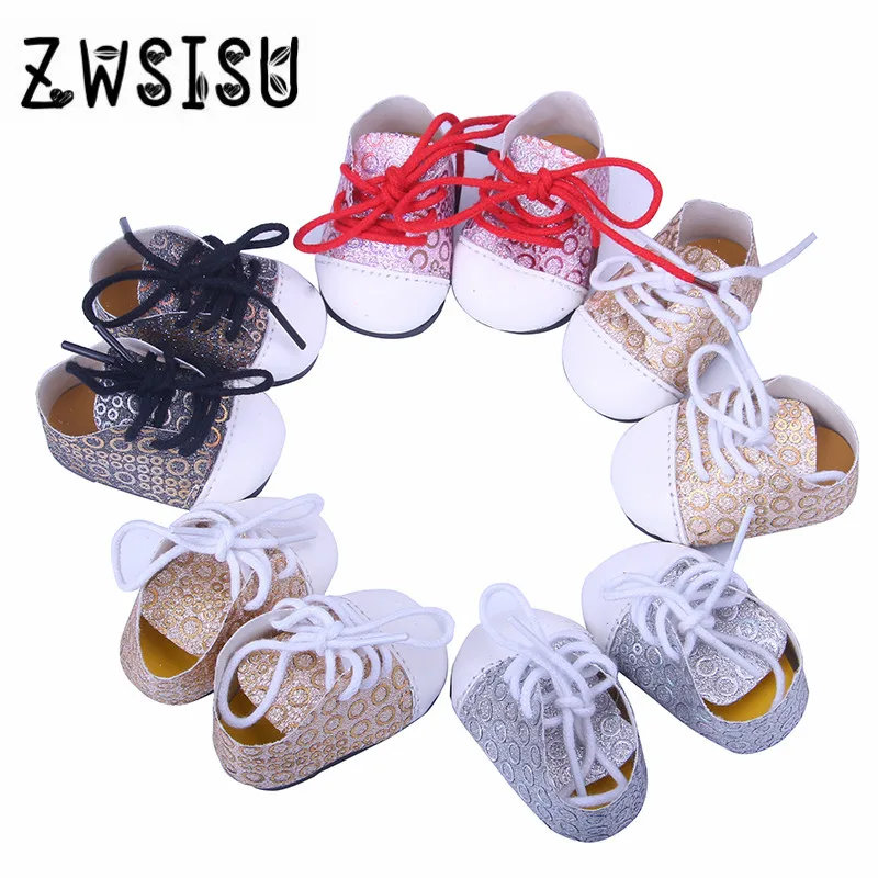 Супер яркий все виды парусиновой обуви для 18-дюймовой американской куклы подарок