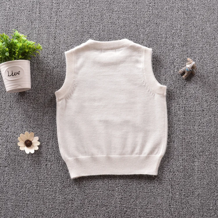 Свитер-жилет для детей 1-5 лет осенне-зимняя детская одежда 2018 повседневная с