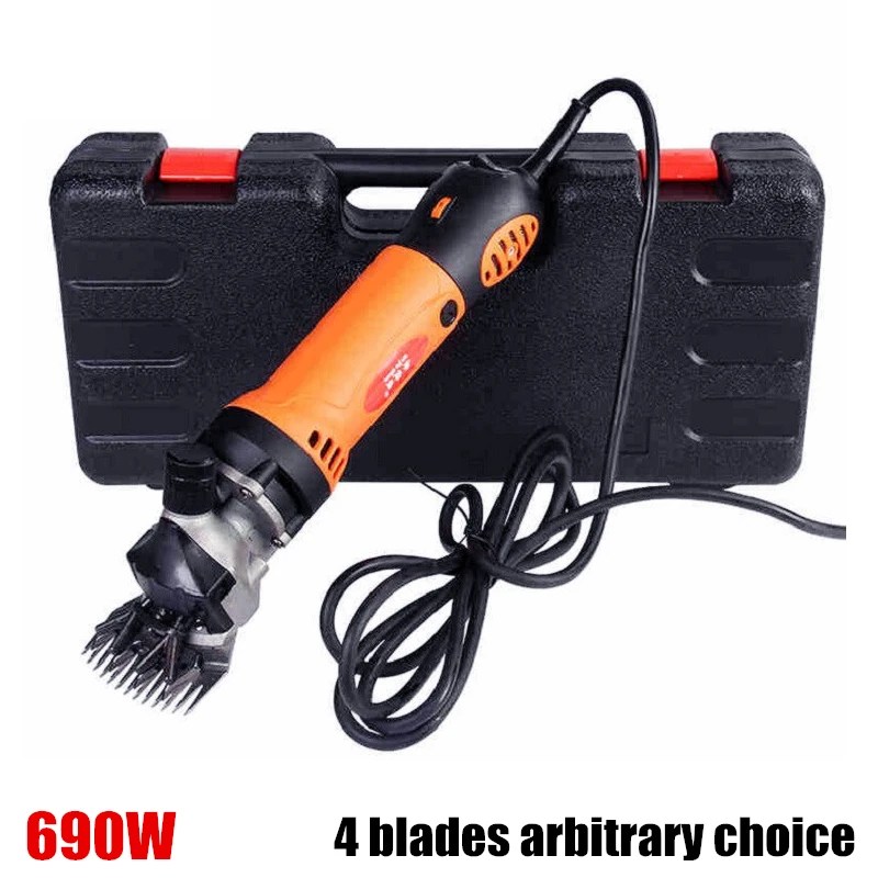 Бесплатная доставка 690 Вт электрическая для стрижки овец ножницы Ножницы Резак