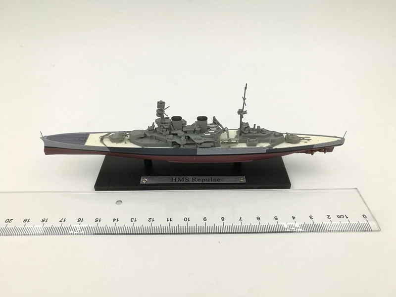 Детские игрушки 1:1250 лодка Атлас Вторая мировая война HMS Repulse литой под давлением круиз сплав законченный 1/1250 модель круизного корабля дети игрушки для детей подарок