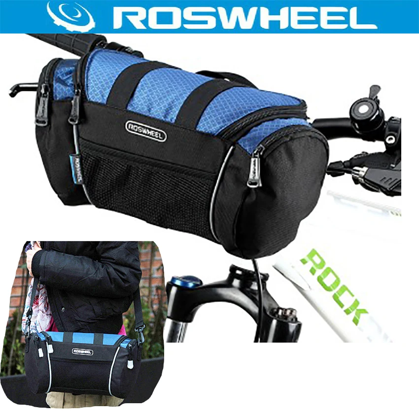 Сумка для велосипеда ROSWHEEL велосипедная сумка на переднюю раму руль Аксессуары