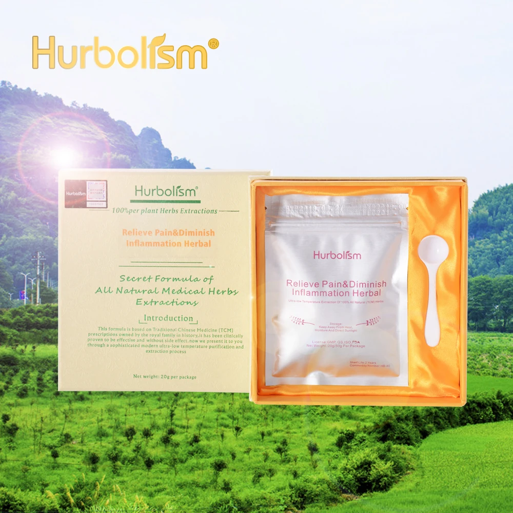 

Hurbolism New update TCM Herbal Powder for Relieve Pain & Diminish Inflammation, Anti-inflammatory and analgesic, calm,